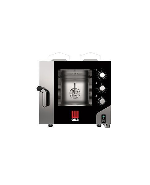 Cuptor electric combisteamer 4 tăvi 60x40 cm electromecanic, Eka Italia - Img 5