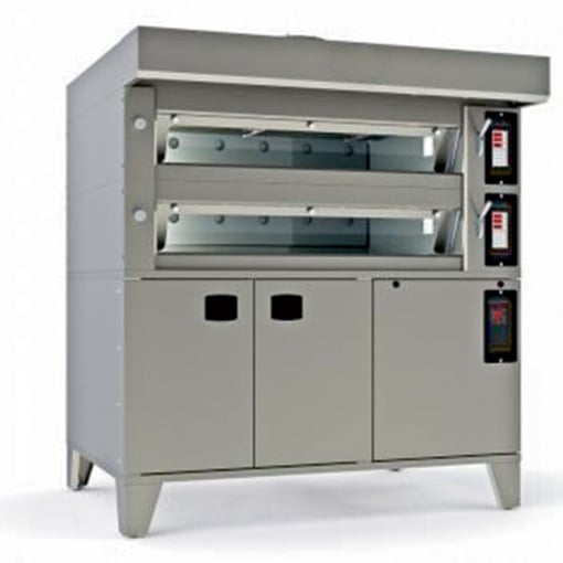 Cuptor electric pentru Panificație cu 2 vetre, hotă și dospitor - Img 2