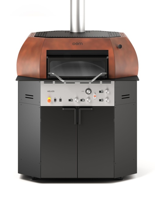 Cuptor electric rotativ pentru pizza, HELIOS BLACK - Img 6