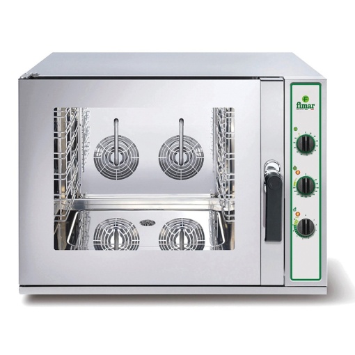Cuptor patiserie electromecanic cu convecție și umidificare, 4 tăvi 600×400 mm sau 4xGN1/1, Fimar - Img 2