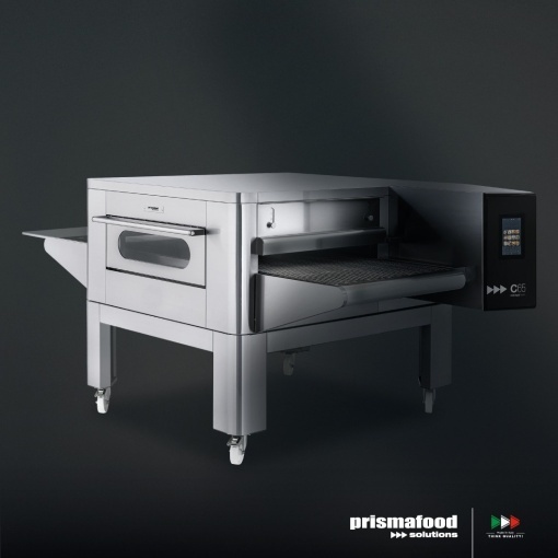 Cuptor pe gaz tip tunel 820 covrigi sau 137 pizza de 33 cm/oră, C/65 Prismafood Italia - Img 3