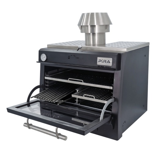 Cuptor pentru Steak pe cărbuni, Pira 80 LUX Black - Img 15