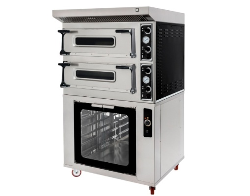 Dospitor de 12 tăvi 600x400 mm, cuptor patiserie/pizza vatră, Trays 6-66 - Img 3