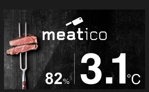 Dulap frigorific cu 2 uși din sticlă pentru maturare carne, 300 kg, BLACK PANORAMA - Img 6