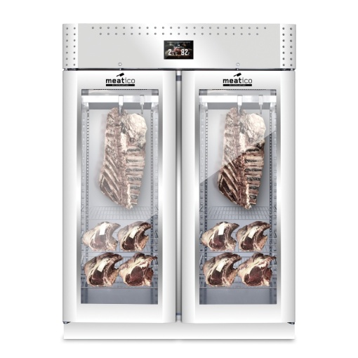 Dulap frigorific pentru maturare carne cu 2 uși sticlă, 300 kg, STG GREEN MEAT 1500 VIP - Img 4