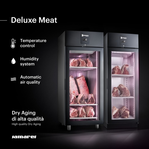 Dulap frigorific pentru maturarea, frăgezirea cărnii Deluxe Meat, 200 kg, Samaref - Img 3