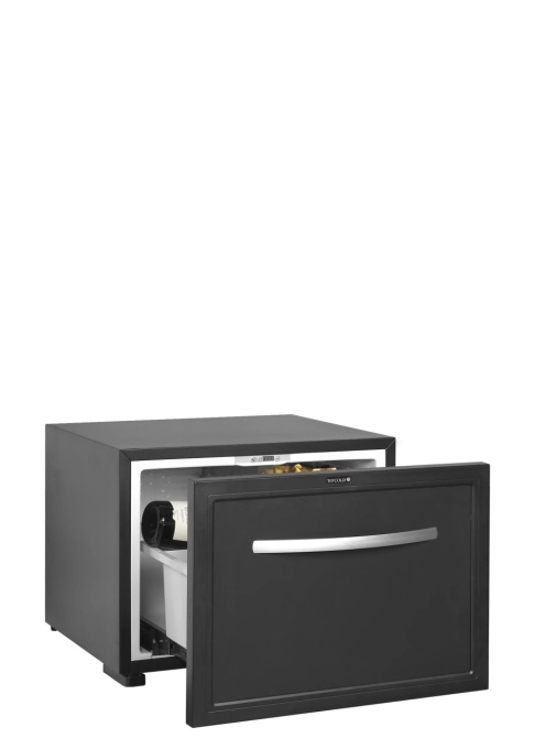 Frigider Minibar cu noptieră neagră Hotel, Tefcold - Img 4