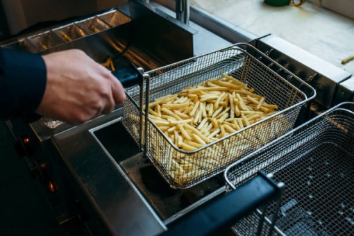 Friteuză electrică 13 L cu dulap neutru și robinet pentru scurgerea uleiului, profesională, fast-food, restaurant - Img 5
