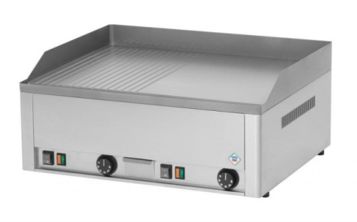 Fry top electric cu suprafata neteda/striata