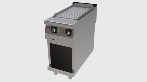 Fry top electric cu suprafață striată, Jemi - Img 2