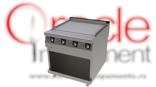 Fry top electric cu suprafață striată, Jemi
