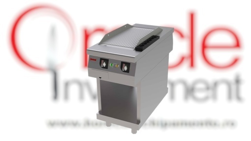 Fry top electric striat 45x100 mm, Jemi