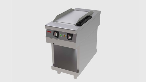 Fry top neted electric 45x100 cm, Jemi - Img 2