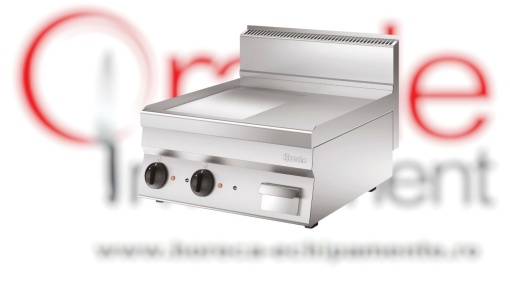 Grill dublu electric cu placă netedă/striată de banc, Bartscher