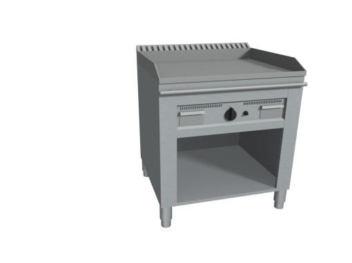 Grill japonez Teppanyaki model TED, 80x85 cm, Casta - Img 2