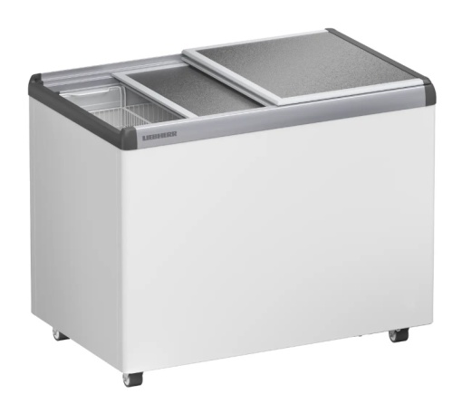 Ladă de congelare pentru înghețată, cu capac glisant din aluminiu, 251 litri, Alb, Liebherr - Img 5