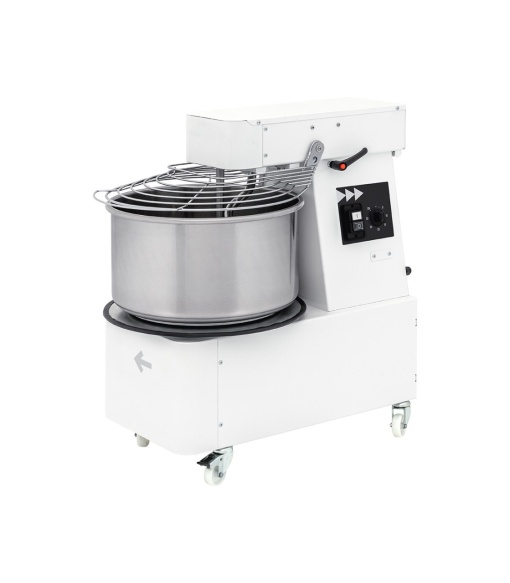 Malaxor cu spirală, cuvă și cap fixe 16 L, 12 kg, 2 viteze - Img 6