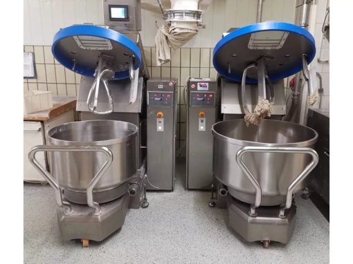 Malaxor cu spirală în formă de U, 340 Litri, 220 kg aluat - Img 6