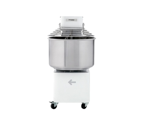 Malaxor cu spirală și invertor, cuvă și cap fixe 60 L, 48 kg - Img 7