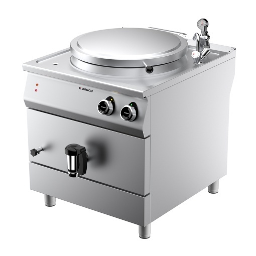 Marmită electrică cu încălzire indirectă, 150 L, Desco - Img 2