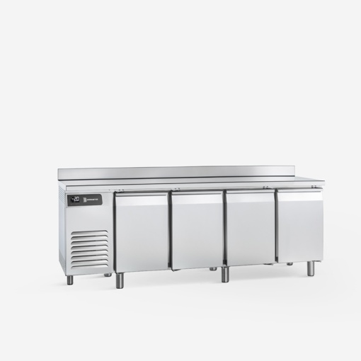 Masă congelare pentru patiserie cu 4 uși și rebord, 28 tăvi 600x400 mm, Smaref - Img 5