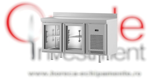 Masă frigorifică cu uși de sticlă 1469x850 mm, Infrico
