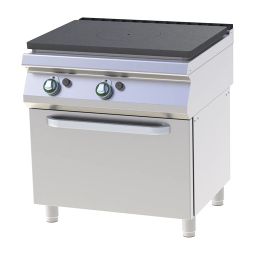 Mașină de gătit tip franțuzesc cu plită și cuptor pe gaz GN2/1 - Img 3