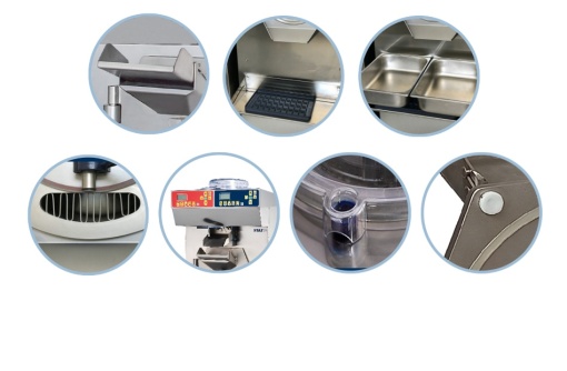 Mașină multifuncțională 3 în 1 pentru producția de înghețată, procesare creme la cald și pasteurizare RHS15/60AW - Img 6