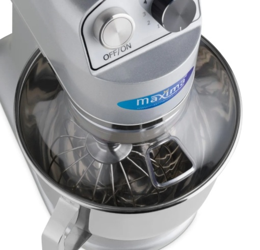 Mixer Argintiu Profesional - 7 L - Până la 2 kg de Aluat, Maxima - Img 9