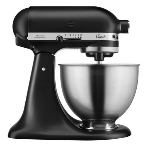 Mixer planetar KitchenAid Classic, negru 4.3 Litri - Img 2