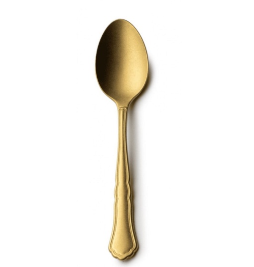 Set de 12 lingurițe aurii, Florencia Vintage Gold - Img 4