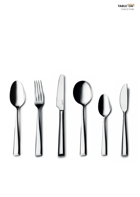 Set de 12 lingurițe desert inox, GRAND HOTEL DROP - Img 5