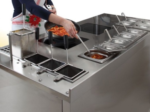 Stație de gătit paste Nabucco, cu zonă rece - Img 4