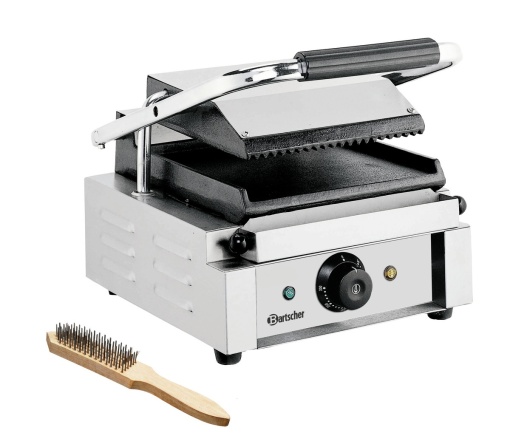 Toaster cu mecanism prin apăsare pe plăci, netedă/striată - Img 3