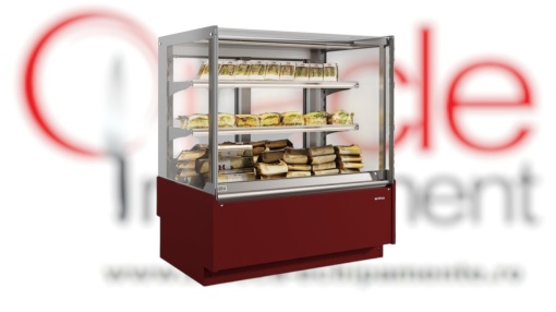 Vitrină frigorifică de expunere 938x1500 mm, magazin sau supermarket, Infrico