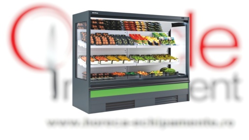 Vitrină frigorifică verticală, plug in 1250x2000 mm, Munich magazin sau supermarket, Infrico