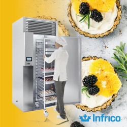 Abatitor Blast chiller ROLL IN, de 20 tăvi, Infrico - Img 4
