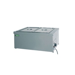 Bain Marie cu rezistență, fără apă 2x GN1/1, Forcar - Img 2