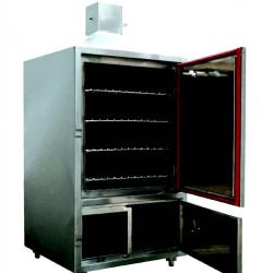 Cuptor afumare profesional pe carbuni/lemne