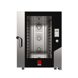 Cuptor electric combisteamer 10 tăvi GN1/1 touchscreen, compact Millenial Eka Italia - Img 5