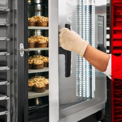 Cuptor electric combisteamer 11 tăvi GN1/1 touchscreen, Millenial Eka Italia - Img 9