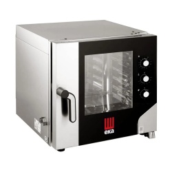 Cuptor electric combisteamer 4 tăvi 60x40 cm electromecanic, Eka Italia - Img 3
