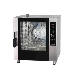 Cuptor electric combisteamer 6 tăvi 60x40 cm, electromecanic, Flexo Catering Inoxtrend - Img 7