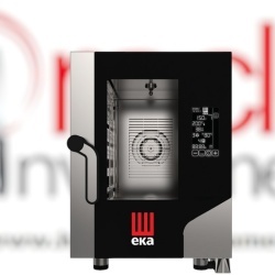 Cuptor electric combisteamer 6 tăvi GN2/3 digital, compact Millenial Eka Italia