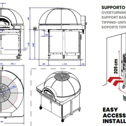 Cuptor electric pentru pizza, ROTO DOME TOUCH - Img 13