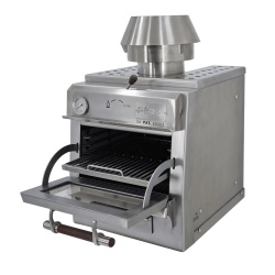 CUPTOR pe CĂRBUNI SERIA PRO HOME, PIRA LUX 50 SILVER (pentru interior) - Img 14