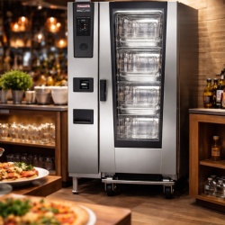 Cuptor RATIONAL iCombi Classic, 20 tăvi GN 1/1, gaz 42 kW - Img 2