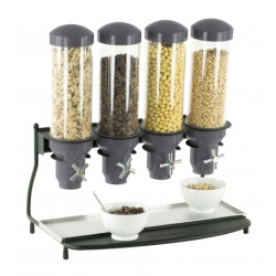 Distribuitor de cereale hotel, 4x3 litri, Casselin - Img 2