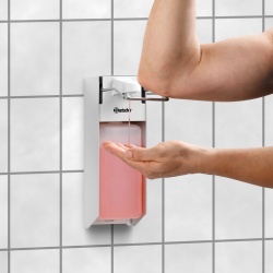Dozator săpun cu acționare la cot, 1L - Img 2