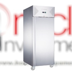 Dulap de congelare inox 650 Litri, cu roți, Hurakan